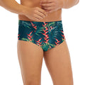 Tropical Plants Hawaii Pattern Print Men's Briefs