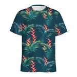 Tropical Plants Hawaii Pattern Print Men's Sports T-Shirt