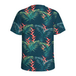 Tropical Plants Hawaii Pattern Print Men's Sports T-Shirt