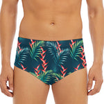 Tropical Plants Hawaii Pattern Print Men's Triangle Swim Briefs