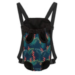 Tropical Plants Hawaii Pattern Print Pet Carrier Backpack