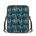 Tropical Plants Hawaii Pattern Print Rectangular Crossbody Bag