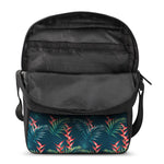 Tropical Plants Hawaii Pattern Print Rectangular Crossbody Bag