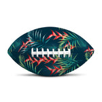 Tropical Plants Hawaii Pattern Print Rugby Ball
