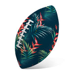Tropical Plants Hawaii Pattern Print Rugby Ball