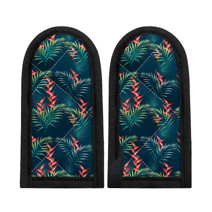 Tropical Plants Hawaii Pattern Print Skillet Handle Cover