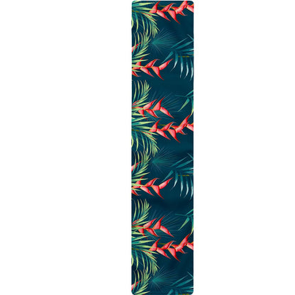 Tropical Plants Hawaii Pattern Print Table Runner