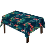 Tropical Plants Hawaii Pattern Print Tablecloth