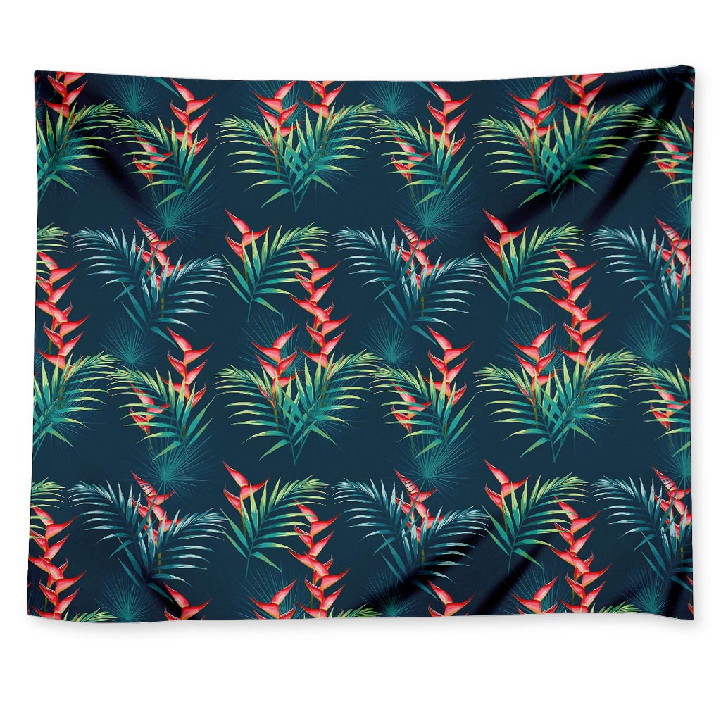 Tropical Plants Hawaii Pattern Print Tapestry