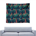 Tropical Plants Hawaii Pattern Print Tapestry
