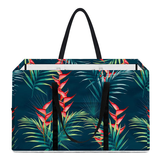 Tropical Plants Hawaii Pattern Print Utility Tote Bag
