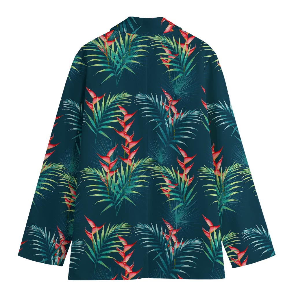 Tropical Plants Hawaii Pattern Print Women's Blazer