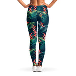 Tropical Plants Hawaii Pattern Print Women's Leggings