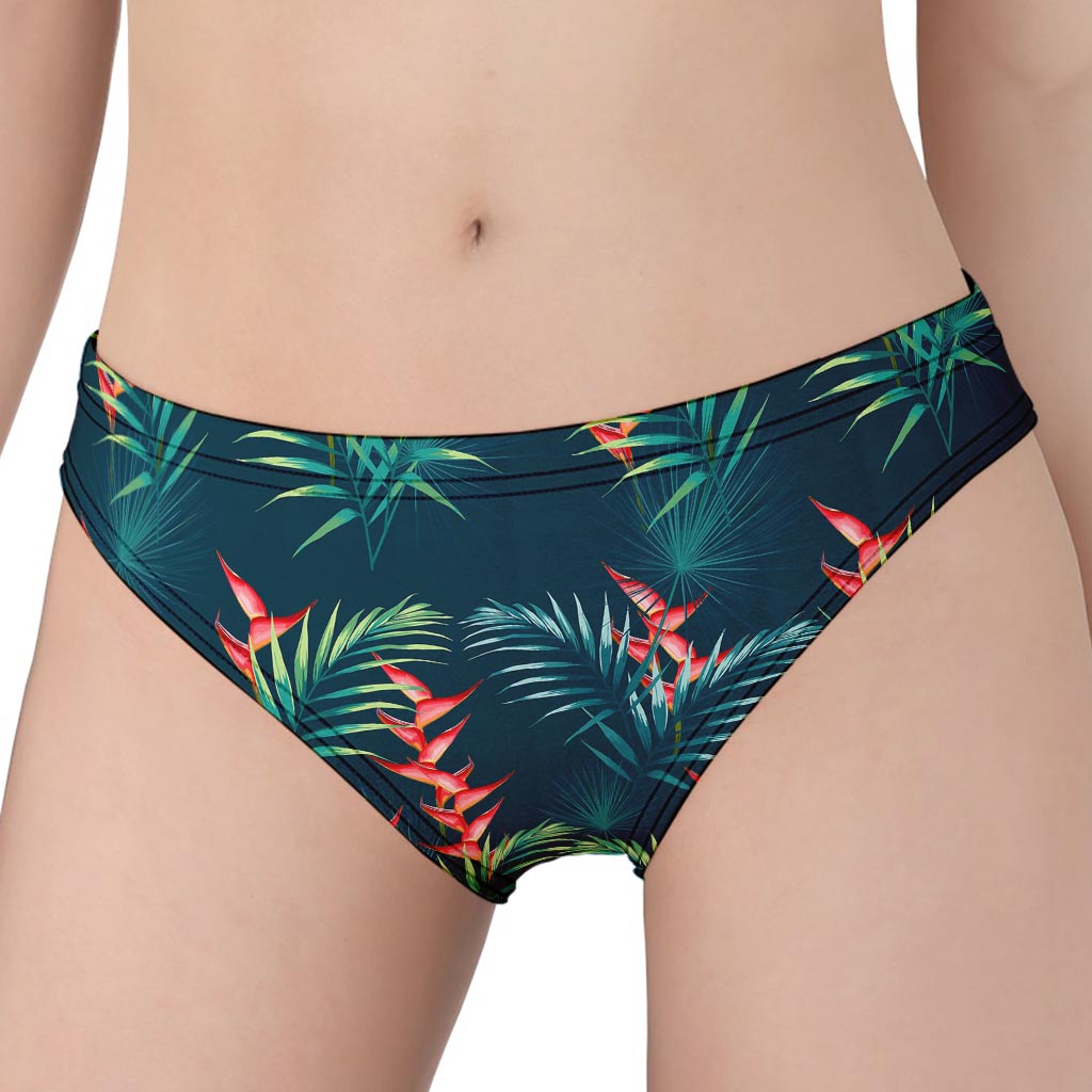 Tropical Plants Hawaii Pattern Print Women's Panties