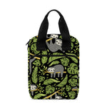 Tropical Sloth Pattern Print Bible Tote Bag
