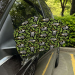 Tropical Sloth Pattern Print Car Side Mirror Covers
