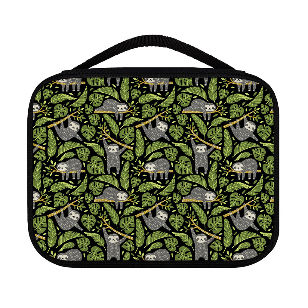 Tropical Sloth Pattern Print Classic Bible Case