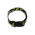 Tropical Sloth Pattern Print Dog Collar