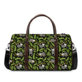 Tropical Sloth Pattern Print Duffel Bag