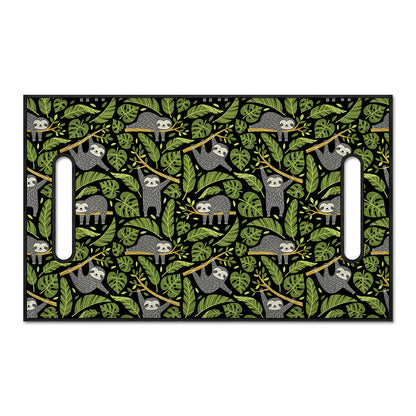 Tropical Sloth Pattern Print Golf Cart Seat Cover