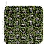 Tropical Sloth Pattern Print Hand Towel
