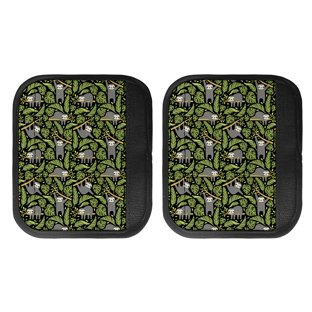 Tropical Sloth Pattern Print Handle Covers