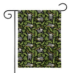 Tropical Sloth Pattern Print House Flag