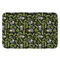 Tropical Sloth Pattern Print Indoor Door Mat