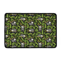 Tropical Sloth Pattern Print Kitchen Mat