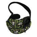 Tropical Sloth Pattern Print Pet Sling Carrier