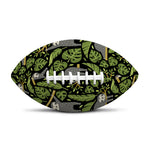Tropical Sloth Pattern Print Rugby Ball