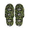 Tropical Sloth Pattern Print Slippers