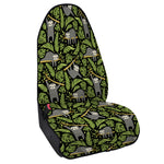 Tropical Sloth Pattern Print Waterproof Car Seat Cover