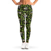 Tropical Sloth Pattern Print Women's Leggings