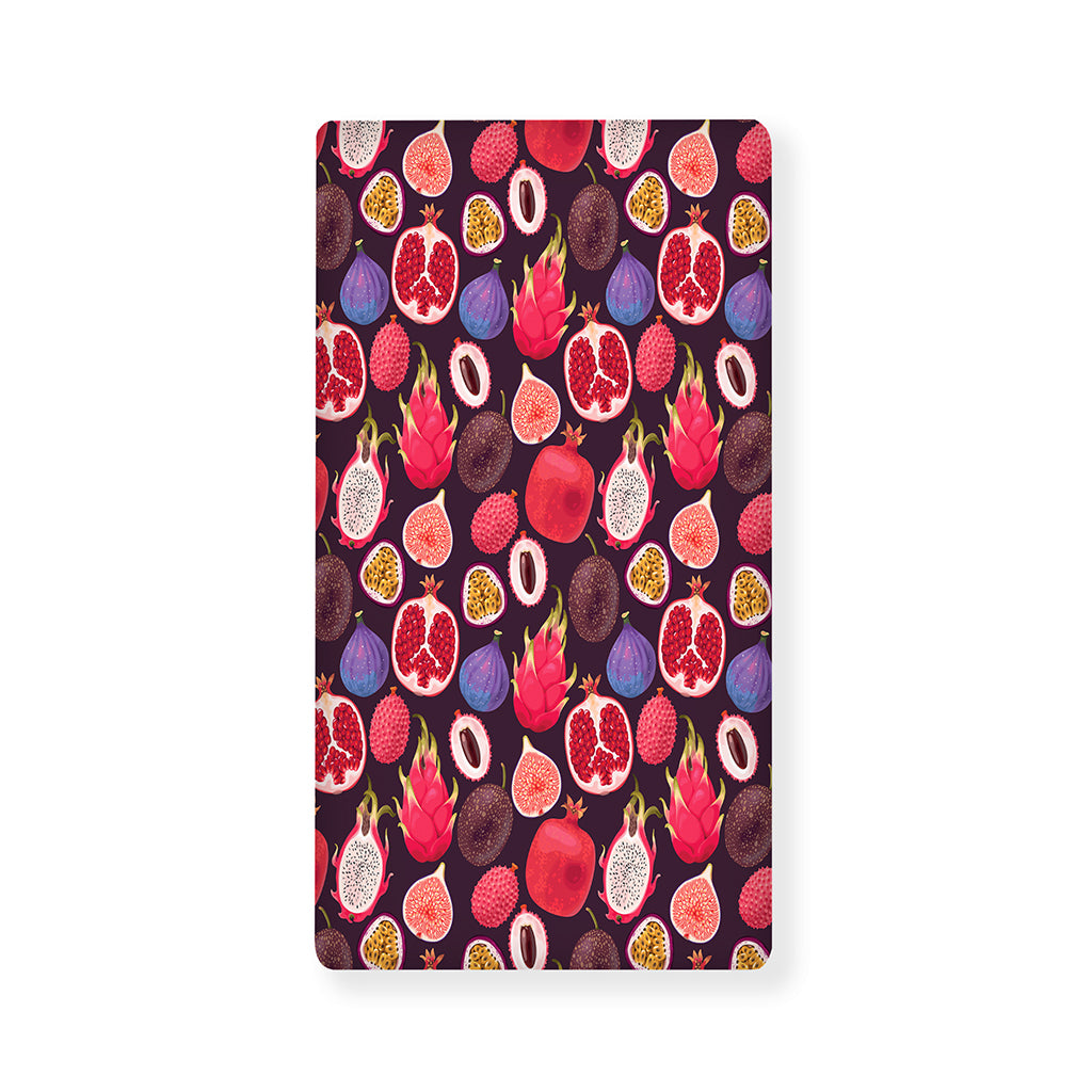Tropical Summer Fruits Pattern Print Baby Crib Sheet