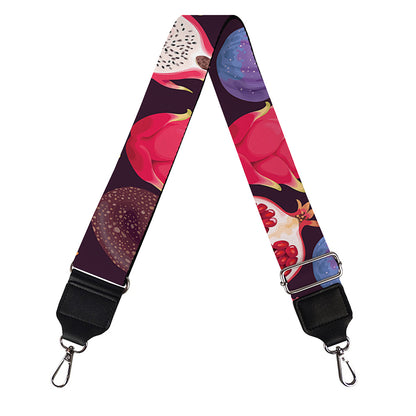 Tropical Summer Fruits Pattern Print Bag Strap