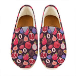 Tropical Summer Fruits Pattern Print Casual Shoes