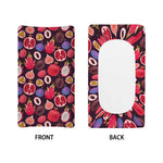 Tropical Summer Fruits Pattern Print Changing Pad Cover