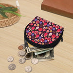 Tropical Summer Fruits Pattern Print Coin Purse
