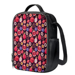 Tropical Summer Fruits Pattern Print Crossbody Lunch Bag