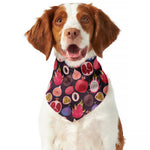 Tropical Summer Fruits Pattern Print Dog Bandana