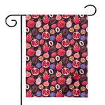 Tropical Summer Fruits Pattern Print House Flag
