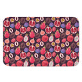 Tropical Summer Fruits Pattern Print Indoor Door Mat