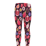 Tropical Summer Fruits Pattern Print Men's leggings