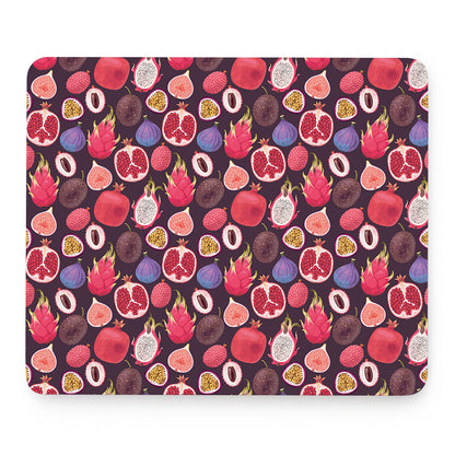 Tropical Summer Fruits Pattern Print Mouse Pad
