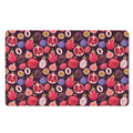 Tropical Summer Fruits Pattern Print Polyester Doormat