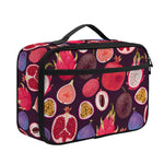 Tropical Summer Fruits Pattern Print Portable Lunch Bag
