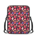 Tropical Summer Fruits Pattern Print Rectangular Crossbody Bag