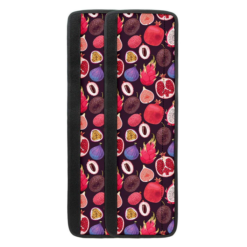 Tropical Summer Fruits Pattern Print Refrigerator Handle Covers