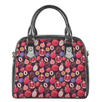 Tropical Summer Fruits Pattern Print Shoulder Handbag
